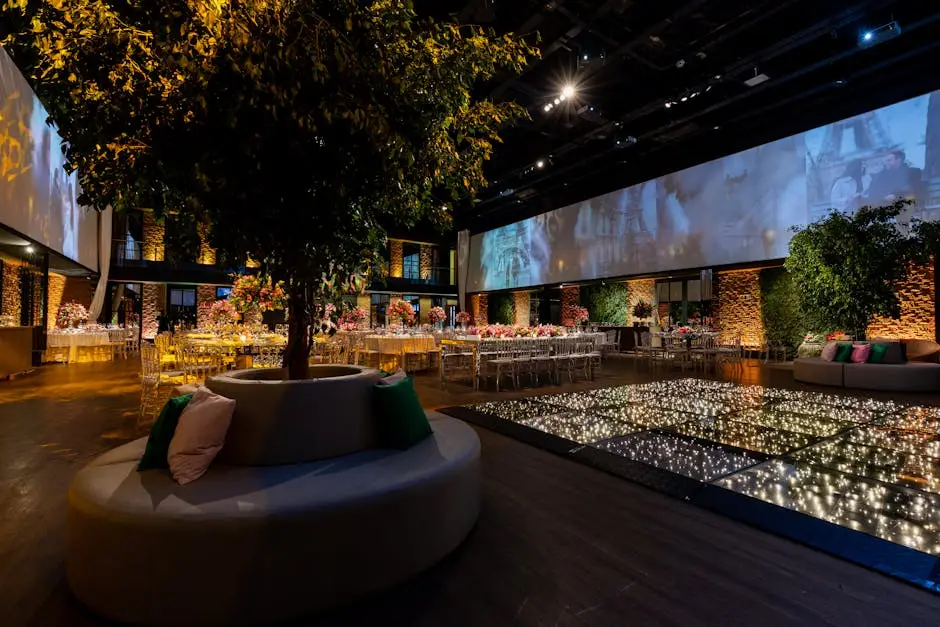 Niagara wedding reception venue interior