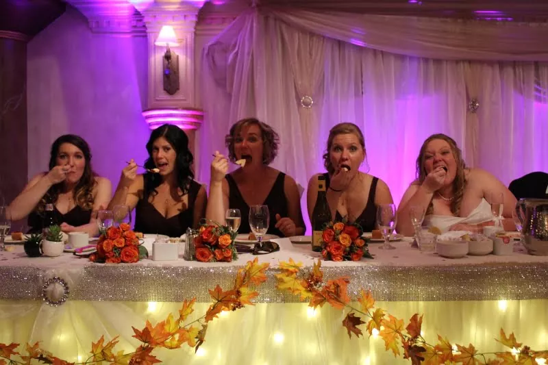 Reception photo at Delphi Banquet Facilities