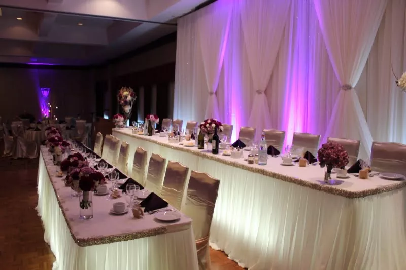 Event space during a wedding at DoubleTree Fallsview Resort & Spa