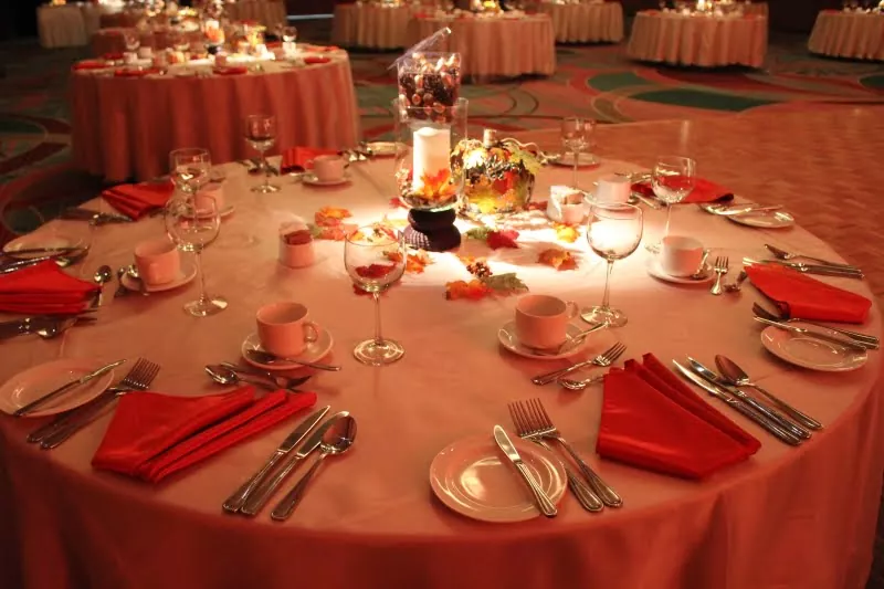 Event space during a wedding at Casino Niagara