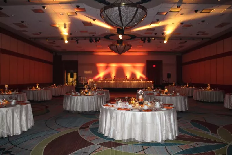 Reception setup at Casino Niagara