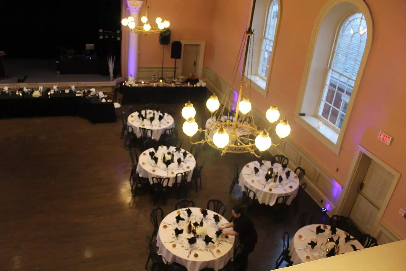 Evening celebration at Niagara District Court House