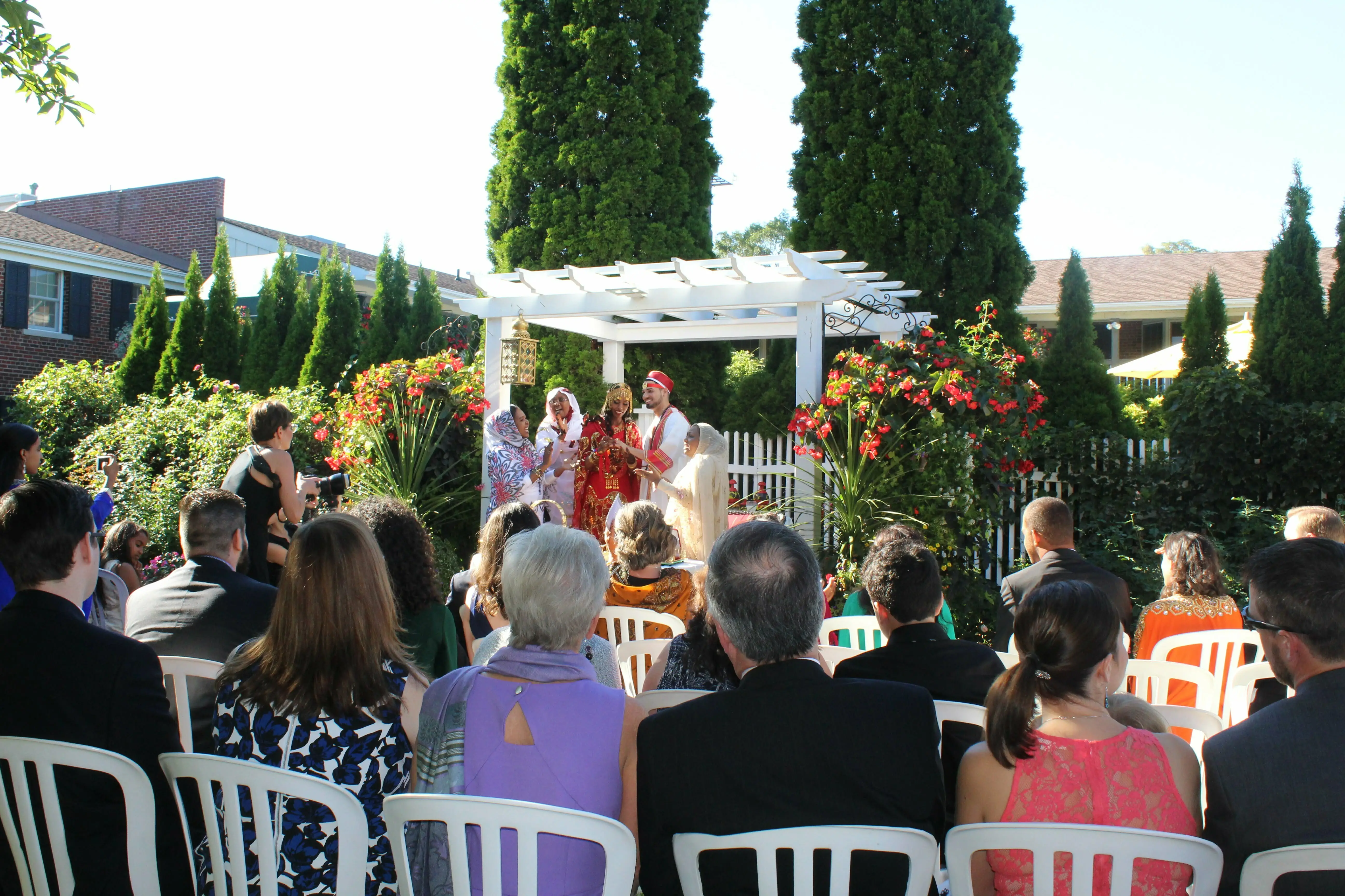 Wedding celebration at Pillar and Post
