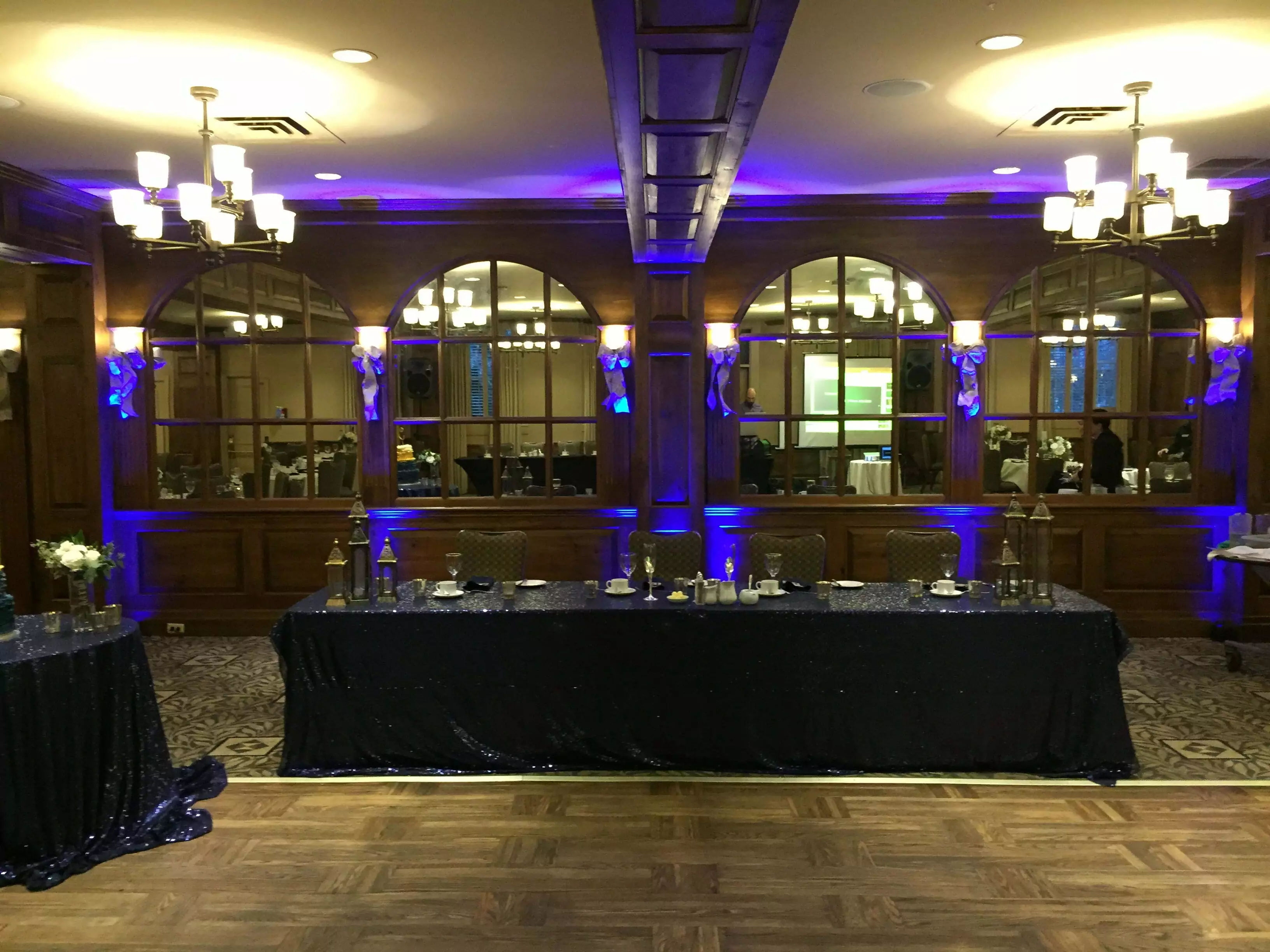 Reception photo at Pillar and Post