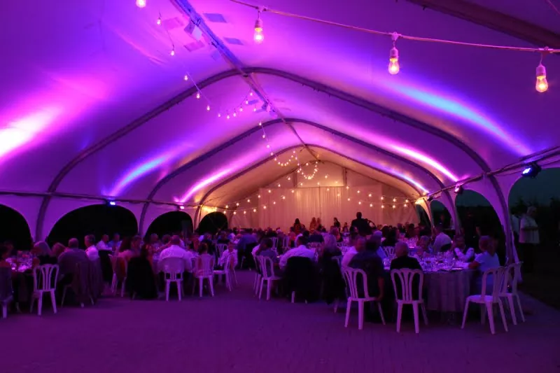 Reception photo at Jackson-Triggs Niagara Estate