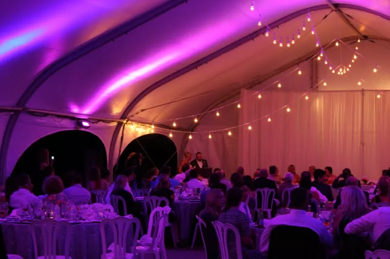 Evening celebration at Jackson-Triggs Niagara Estate