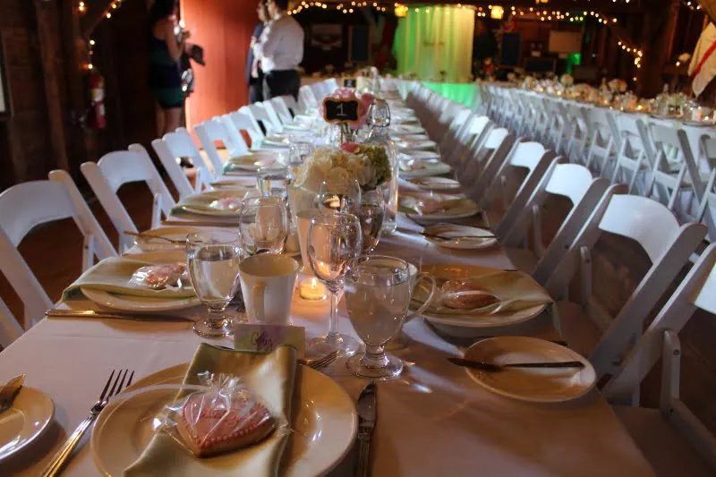 Evening celebration at Navy Hall