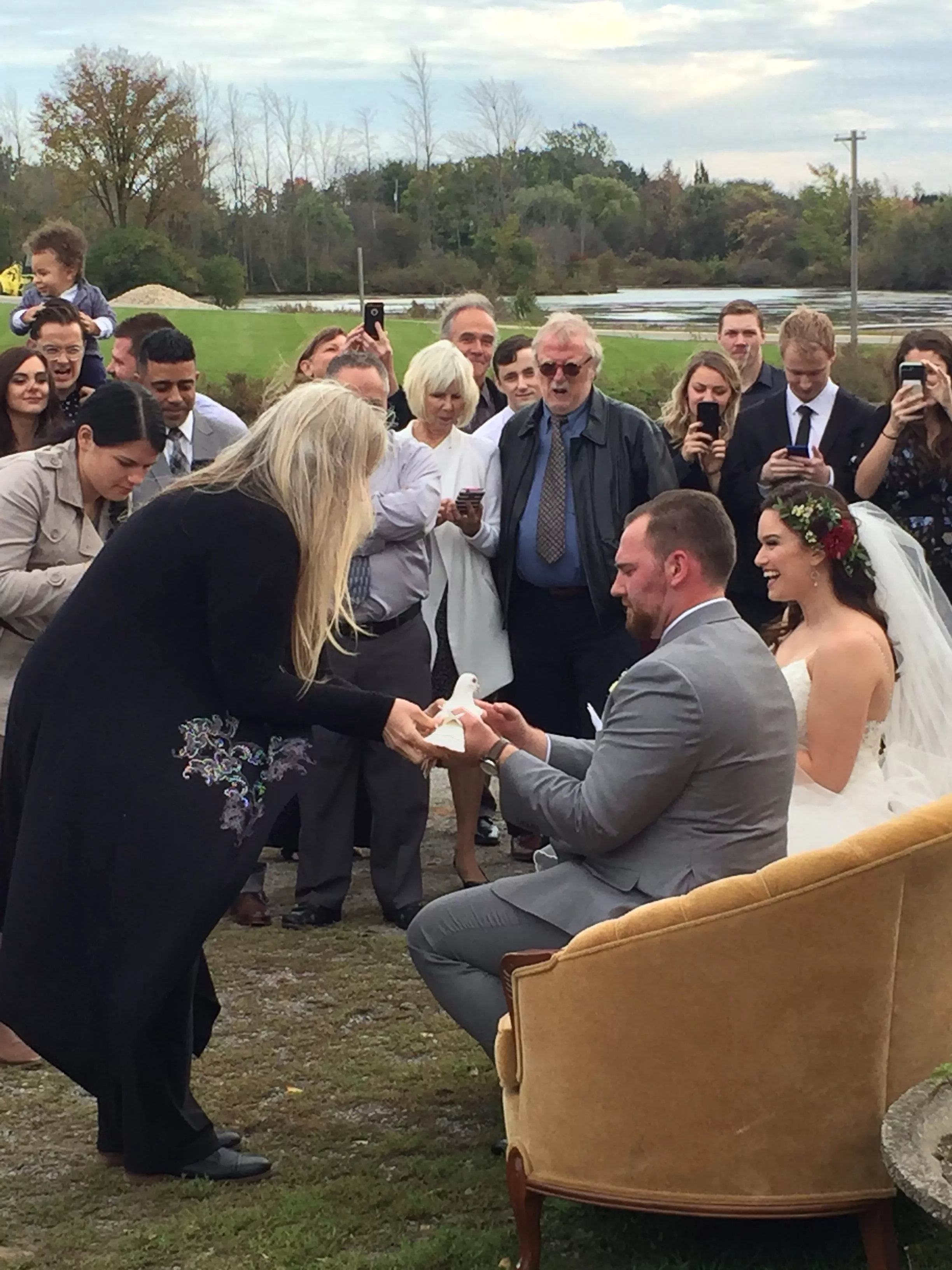 Wedding celebration at Beechwood Golf & Social House