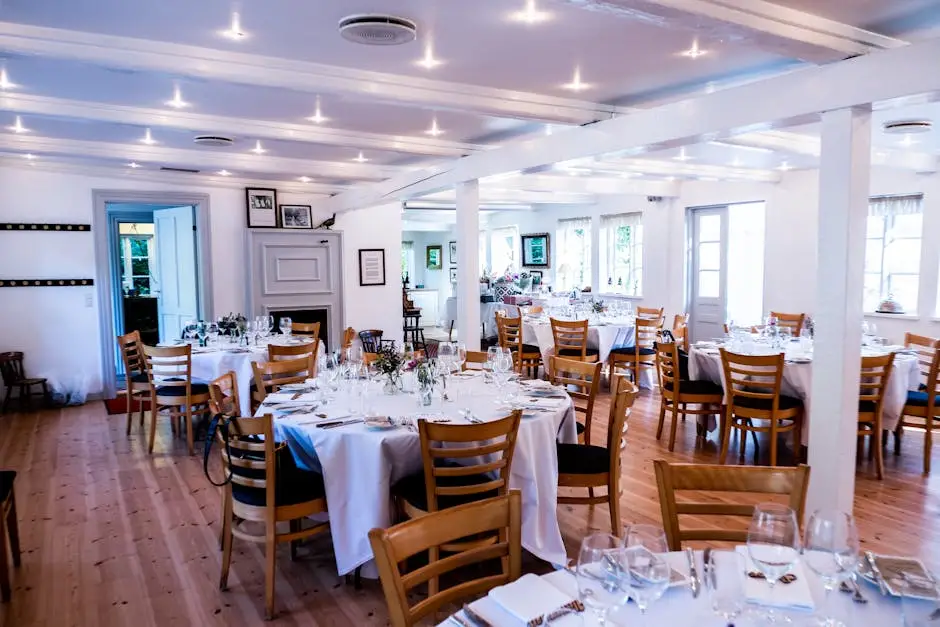 wedding reception microphone setup and speakers