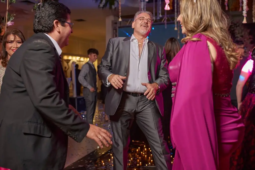 Oakville private party dance floor in a hotel ballroom